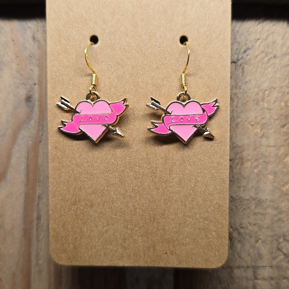 Valentine's Day Heart Earrings